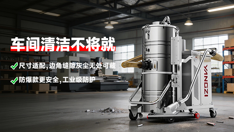 工業(yè)防爆吸塵器：揚(yáng)子YZ-FC系列3.0-7.5kW多功率適配金屬化工糧食行業(yè)安全清潔